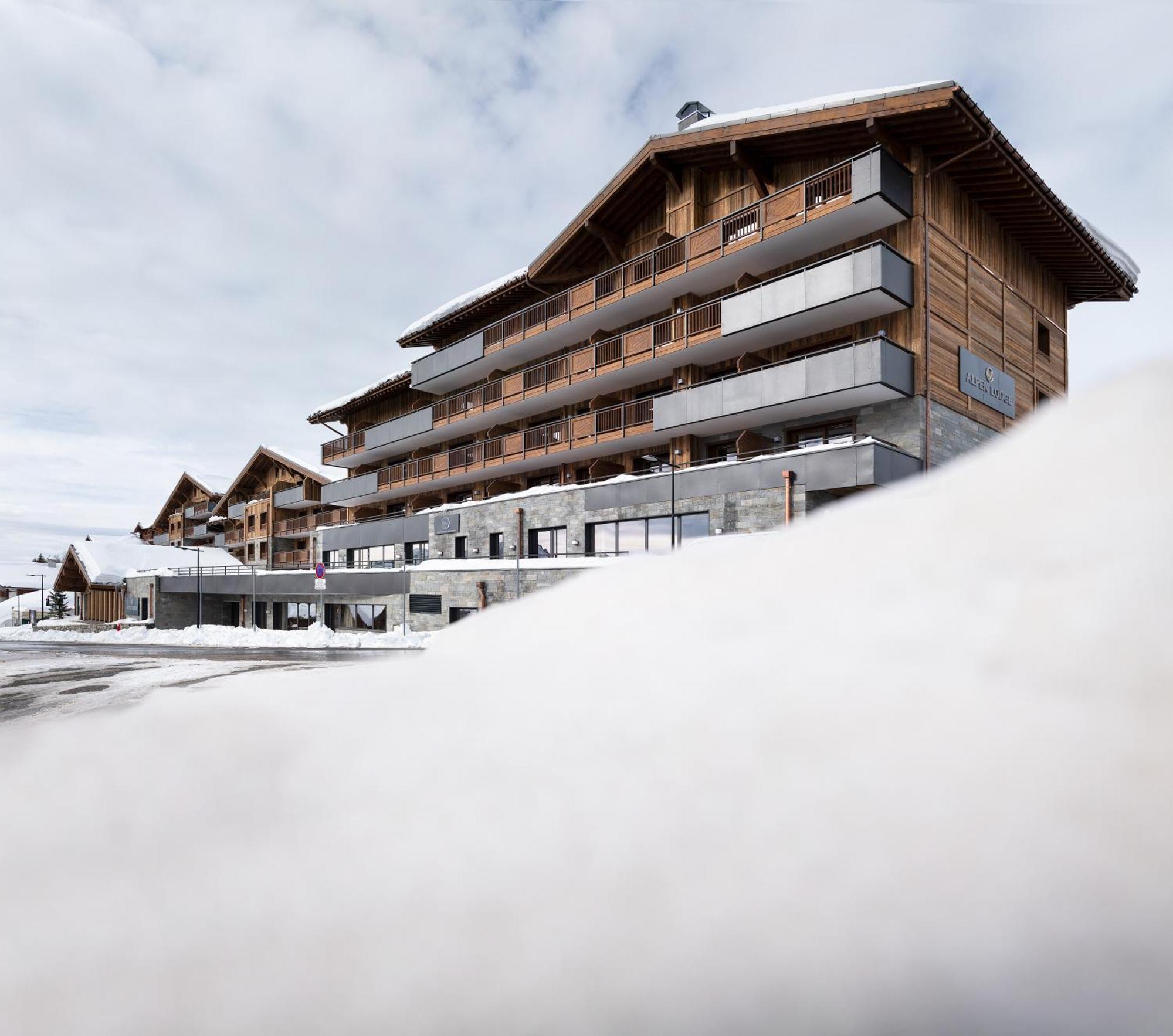 Mgm Hotels & Residences - Hotel Alpen Lodge La Rosiere  Exteriör bild